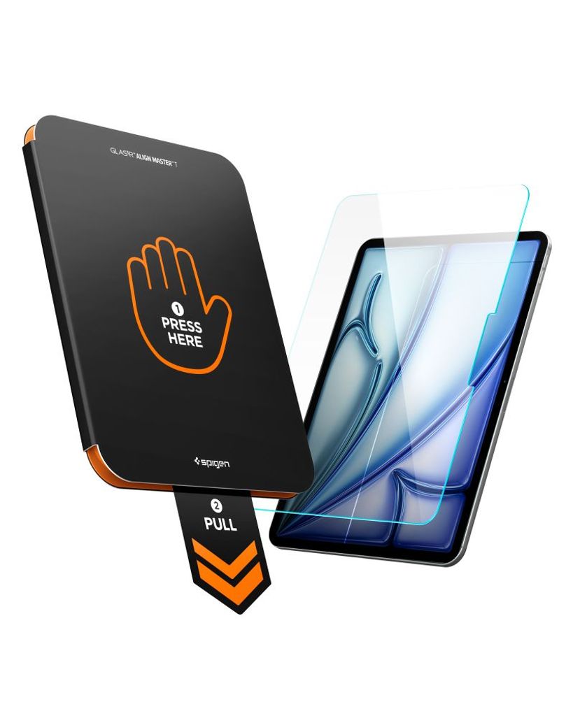 Spigen ALM Glas.tR T Skærmbeskyttelse till iPad Air 11" 2026/2025/2024