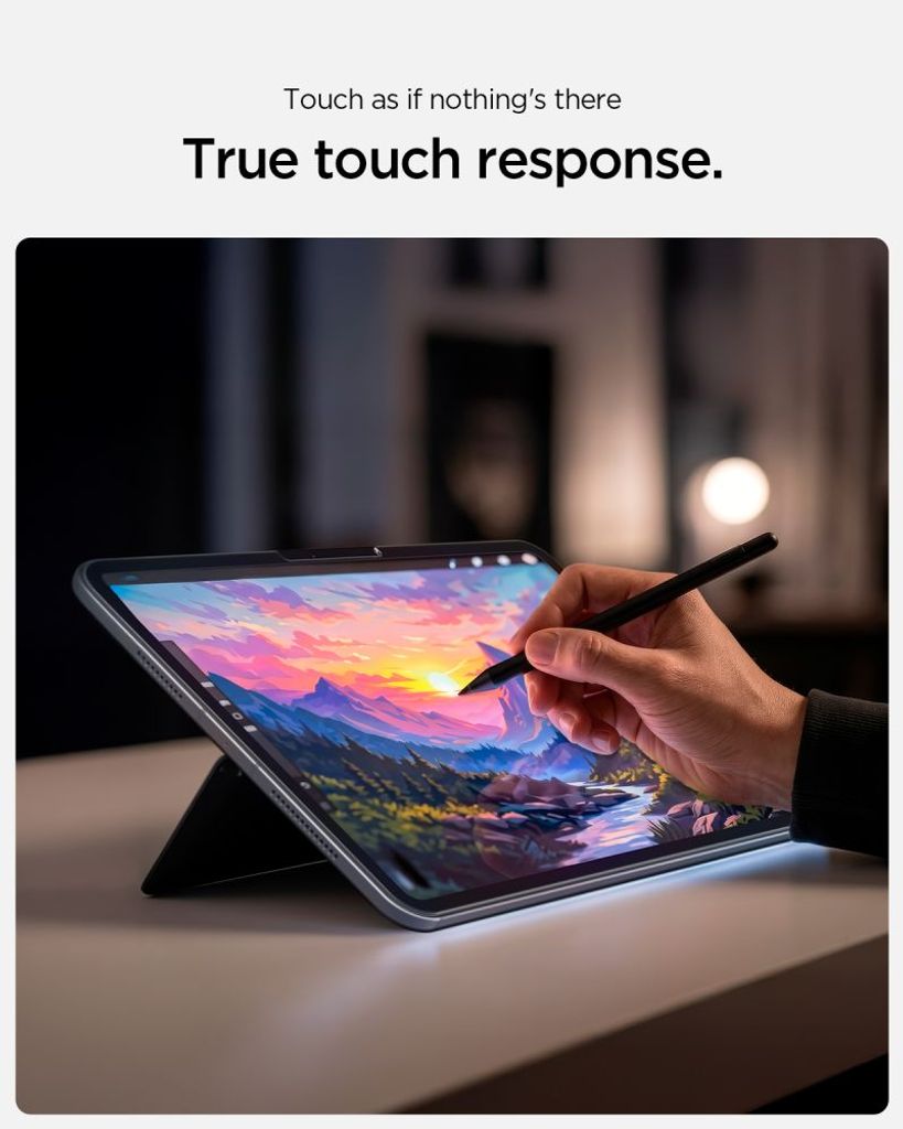 Spigen ALM Glas.tR T Skærmbeskyttelse till iPad Air 11" 2026/2025/2024