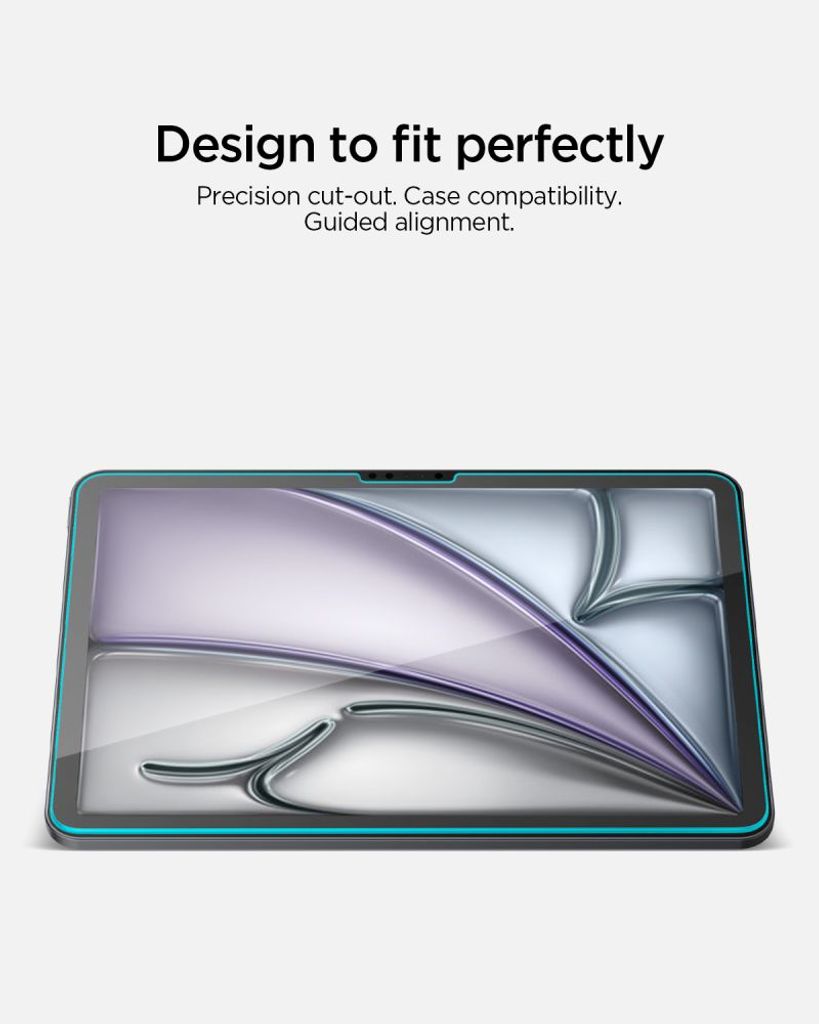 Spigen ALM Glas.tR T Skærmbeskyttelse till iPad Air 11" 2026/2025/2024