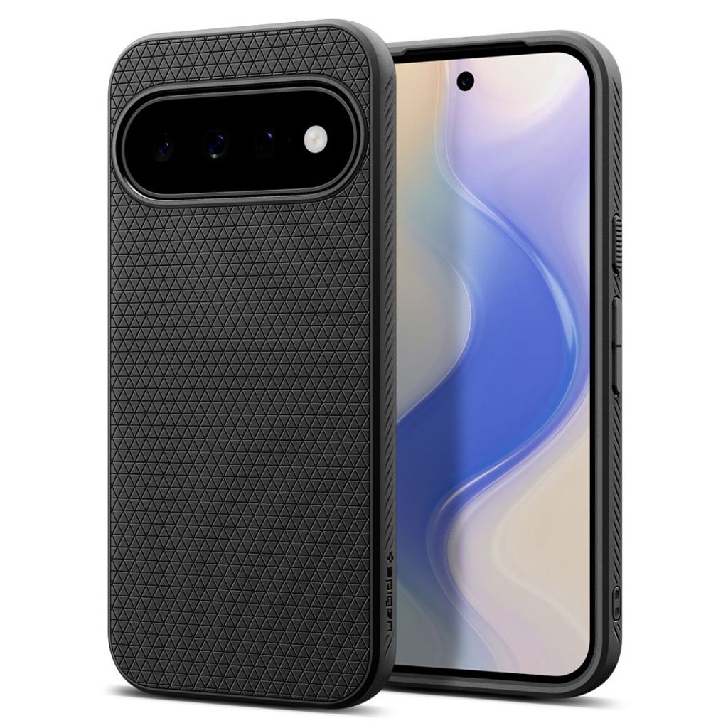 Spigen Liquid Air -kuori till Google Pixel 11 - Musta