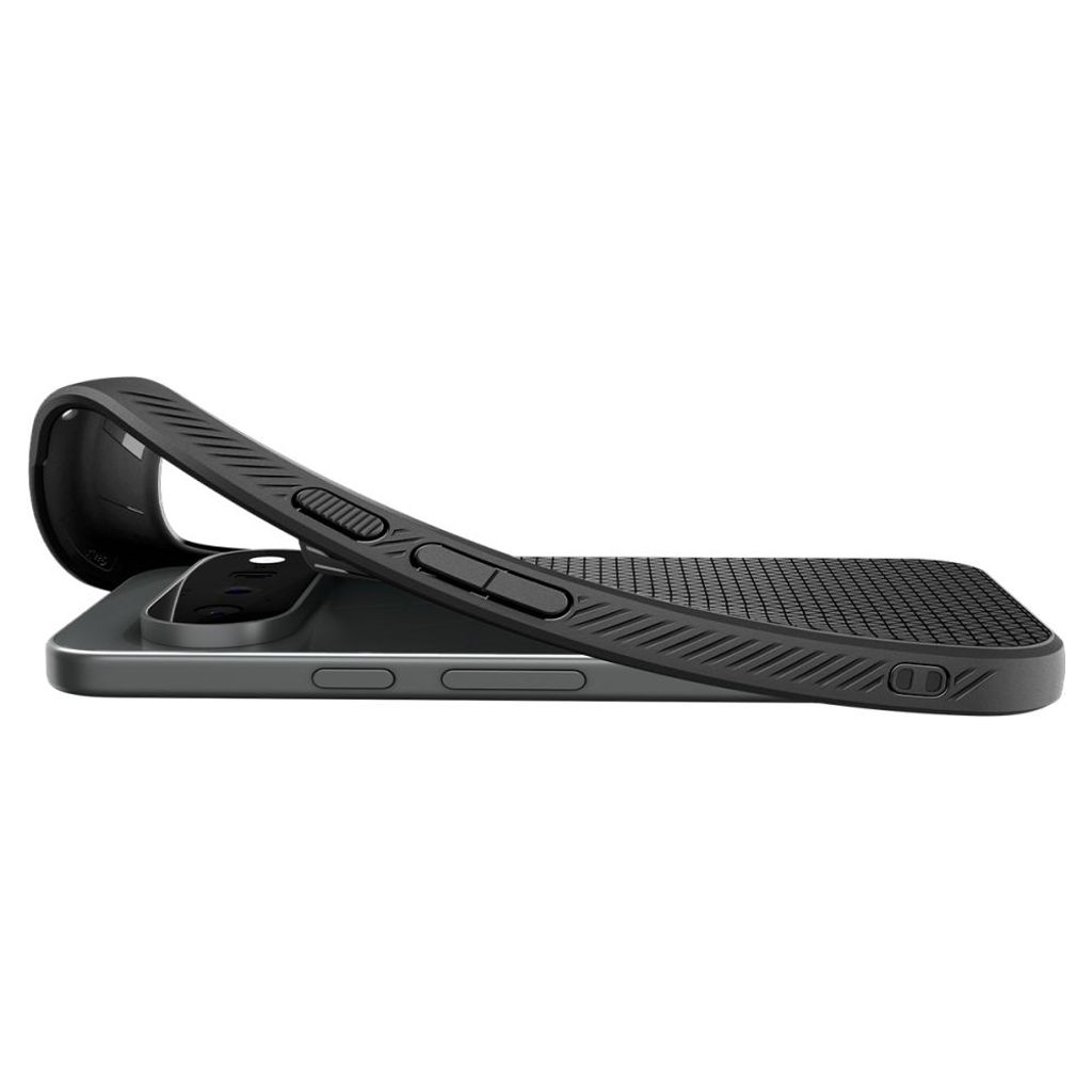 Spigen Liquid Air -kuori till Google Pixel 11 - Musta