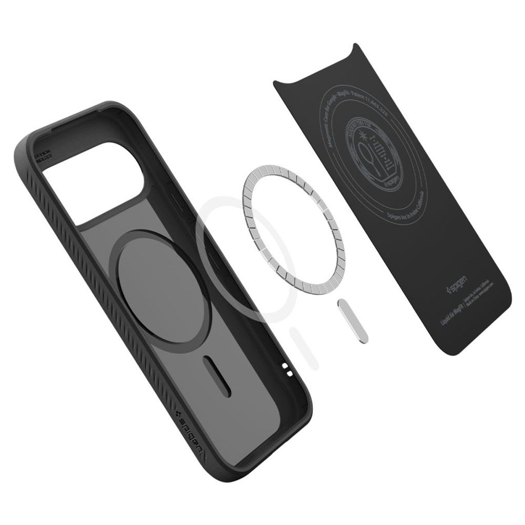 Spigen Liquid Air MagSafe -kuori till Google Pixel 11 - Musta