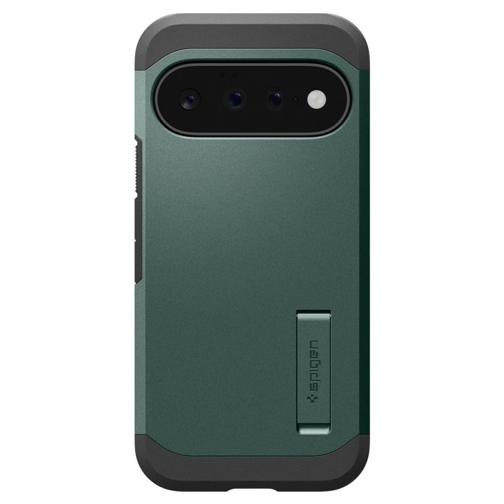 Spigen Tough Armor MagSafe Cover till Google Pixel 11 - Mørkegrøn