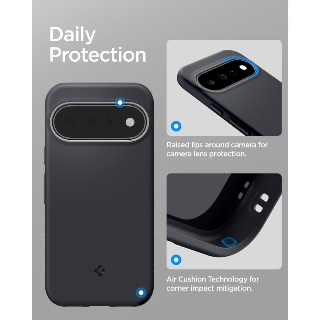 Spigen Nano Pop MagSafe -kuori till Google Pixel 11 - Musta/Harmaa