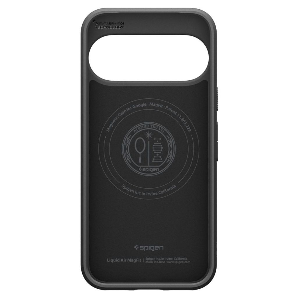 Spigen Liquid Air MagSafe -kuori till Google Pixel 11 Pro - Musta