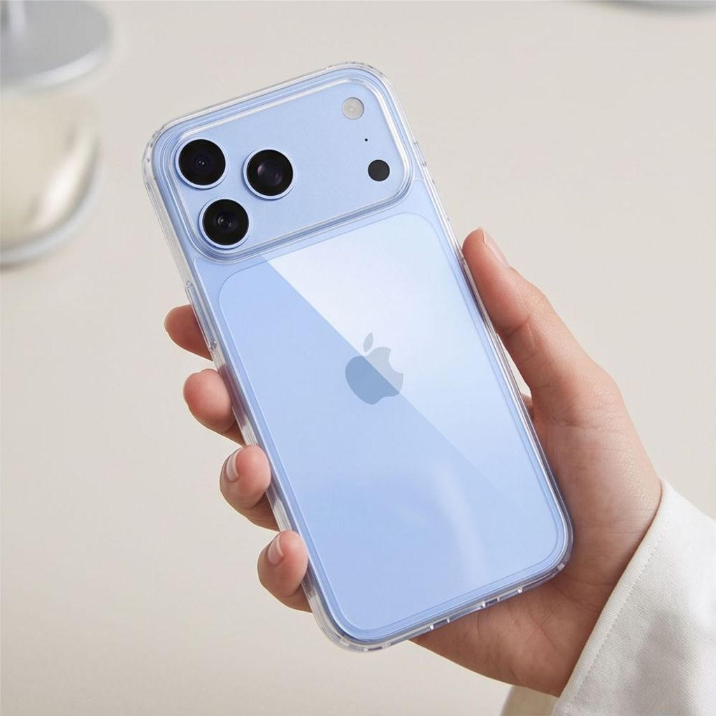 Tech-Protect FlexAir Hybrid -kuori iPhone 17 Pro/18 Pro:lle - Läpinäkyvä
