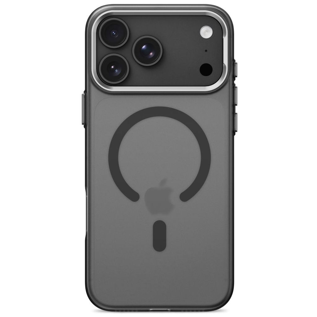 Tech-Protect MagZero MagSafe -kuori iPhone 17 Pro/18 Pro:lle - Läpinäkyvä/musta