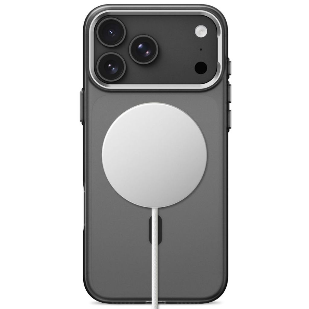 Tech-Protect MagZero MagSafe -kuori iPhone 17 Pro/18 Pro:lle - Läpinäkyvä/musta