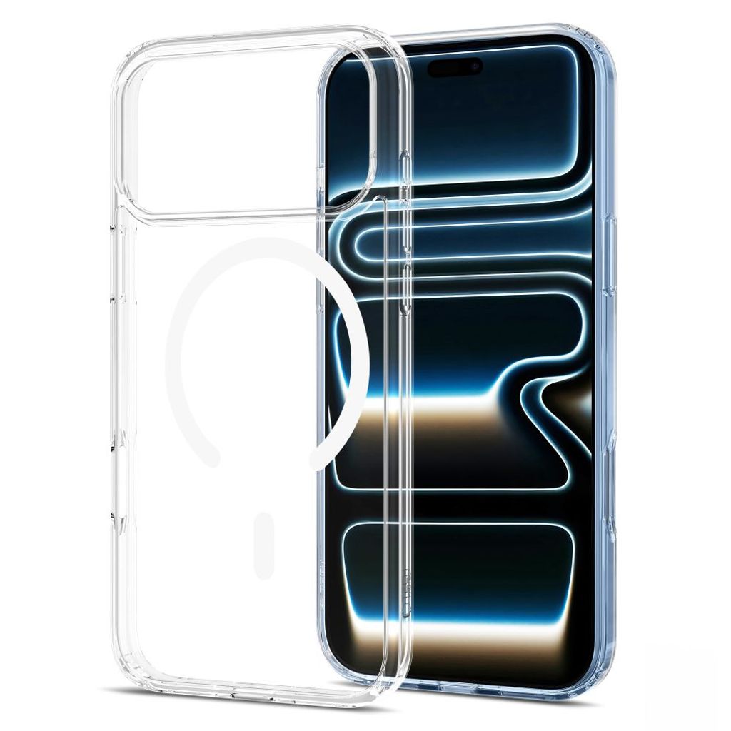 Tech-Protect FlexAir Hybrid MagSafe -kuori iPhone 17 Pro/18 Pro:lle - Läpinäkyvä