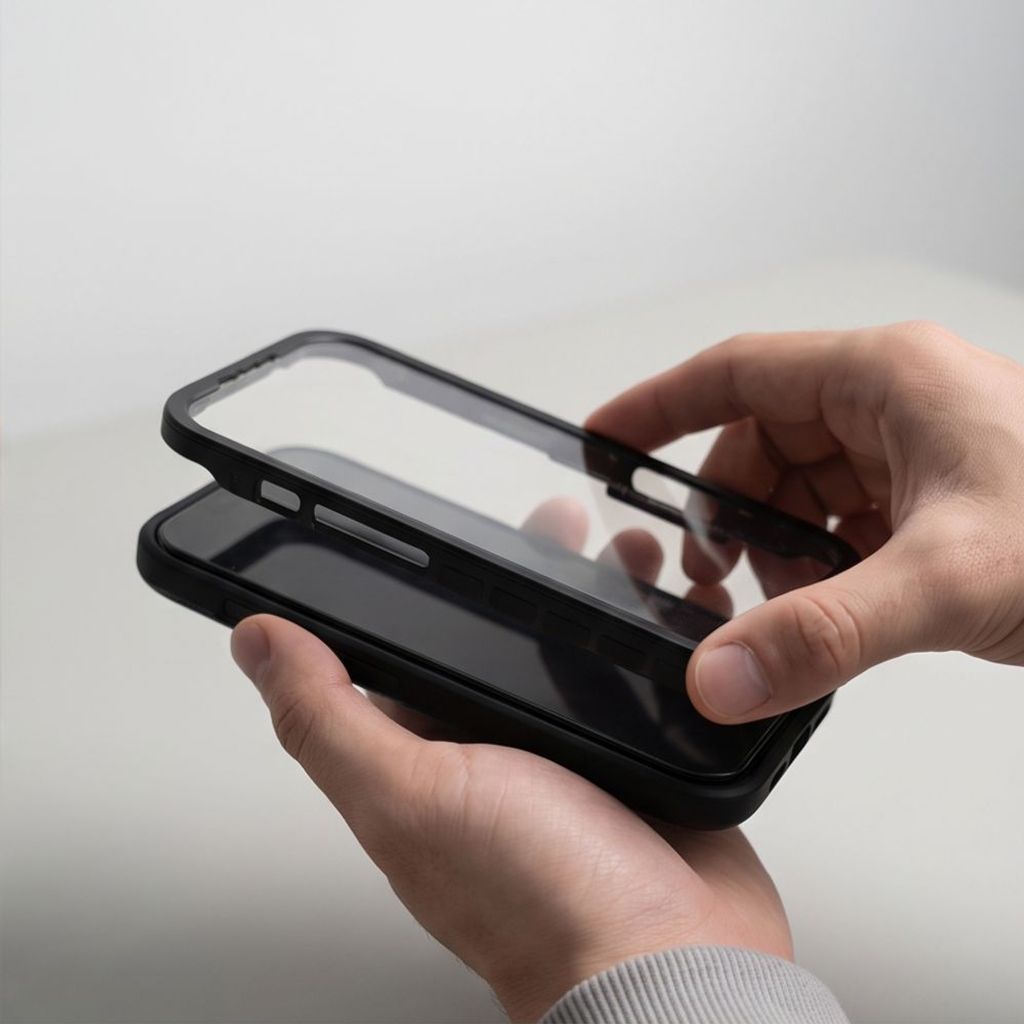 Tech-Protect Defense MagSafe -kuori  iPhone 17 Pro/18 Pro:lle - Musta