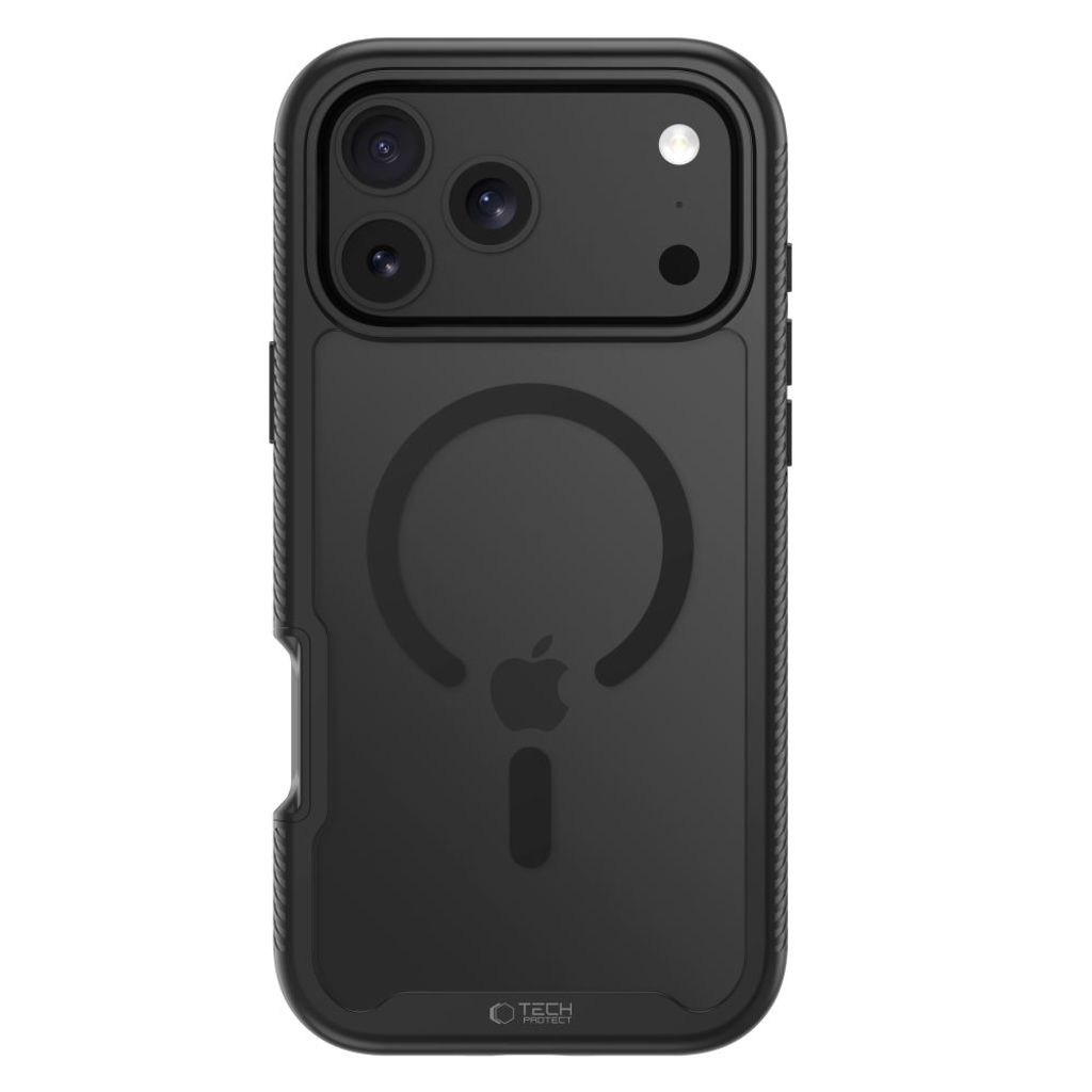 Tech-Protect Defense MagSafe -kuori iPhone 17 Pro Max/18 Pro Max:lle - Musta