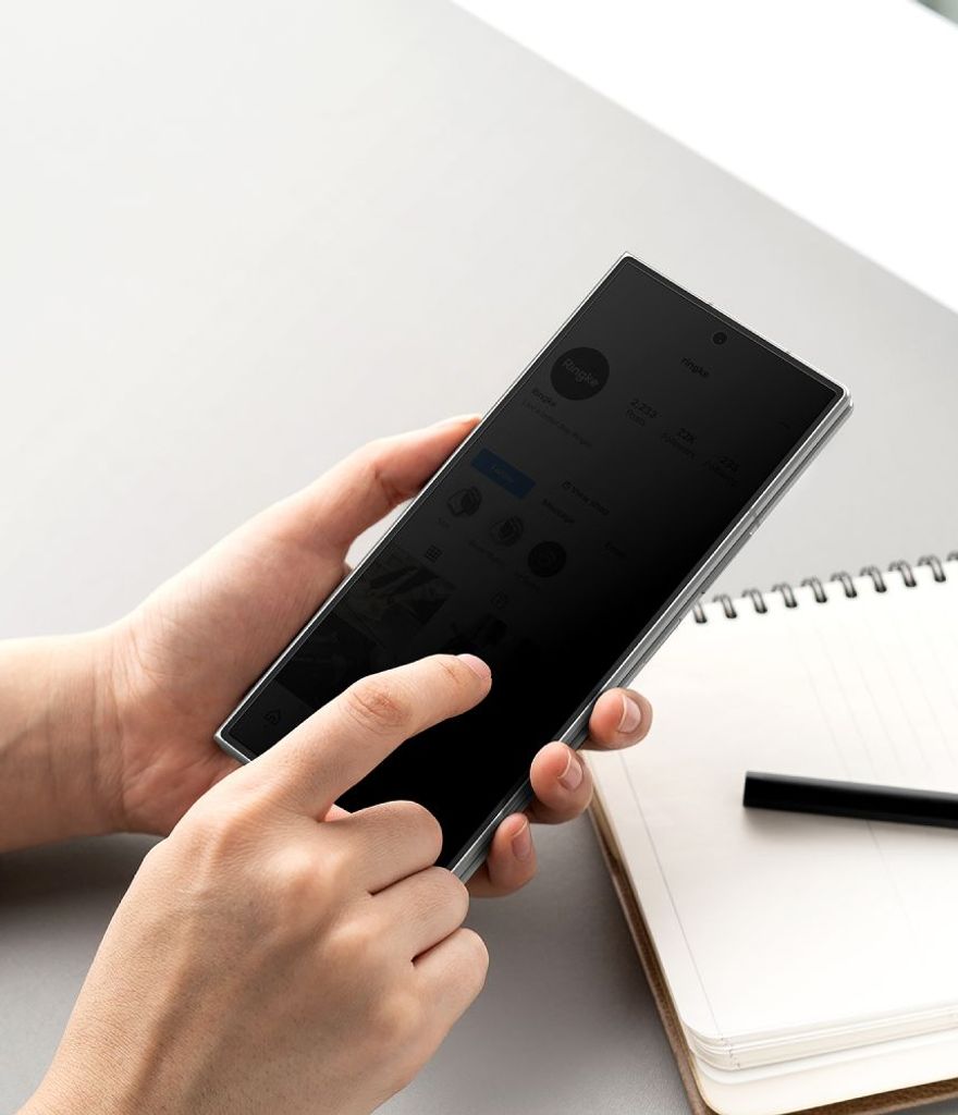 Ringke Easy Slide Privacy 360 Skjermbeskytter til Samsung Galaxy Z Fold 8 Ultra