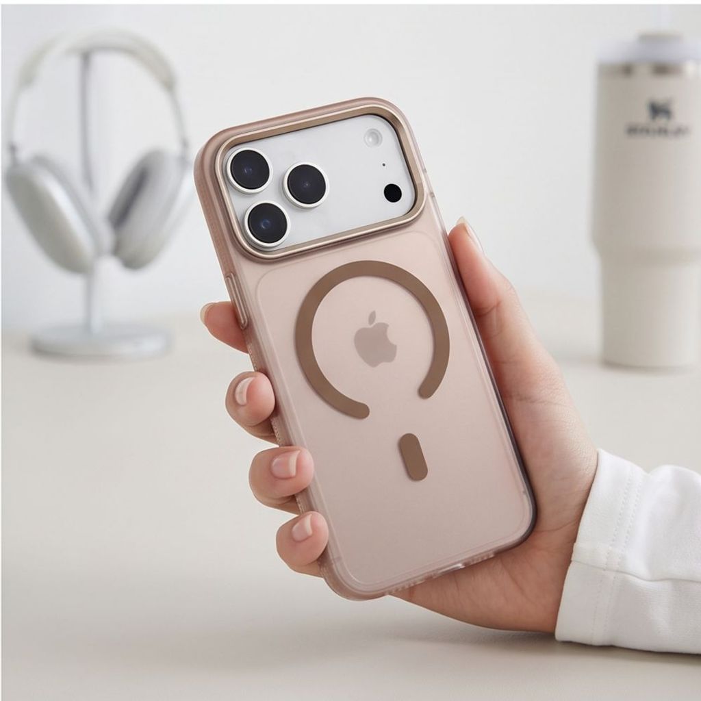 Tech-Protect MagZero MagSafe Skal till iPhone 17 Pro Max/18 Pro Max - Brun