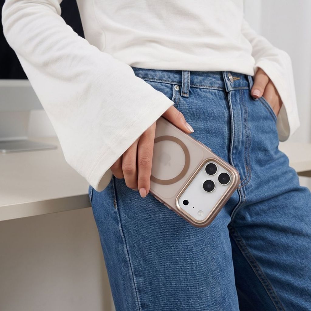 Tech-Protect MagZero MagSafe Skal till iPhone 17 Pro Max/18 Pro Max - Brun