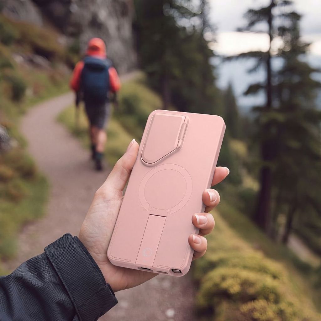 Tech-Protect Kevlar Aura MagSafe Skal till Samsung Galaxy S26 Ultra - Rosa