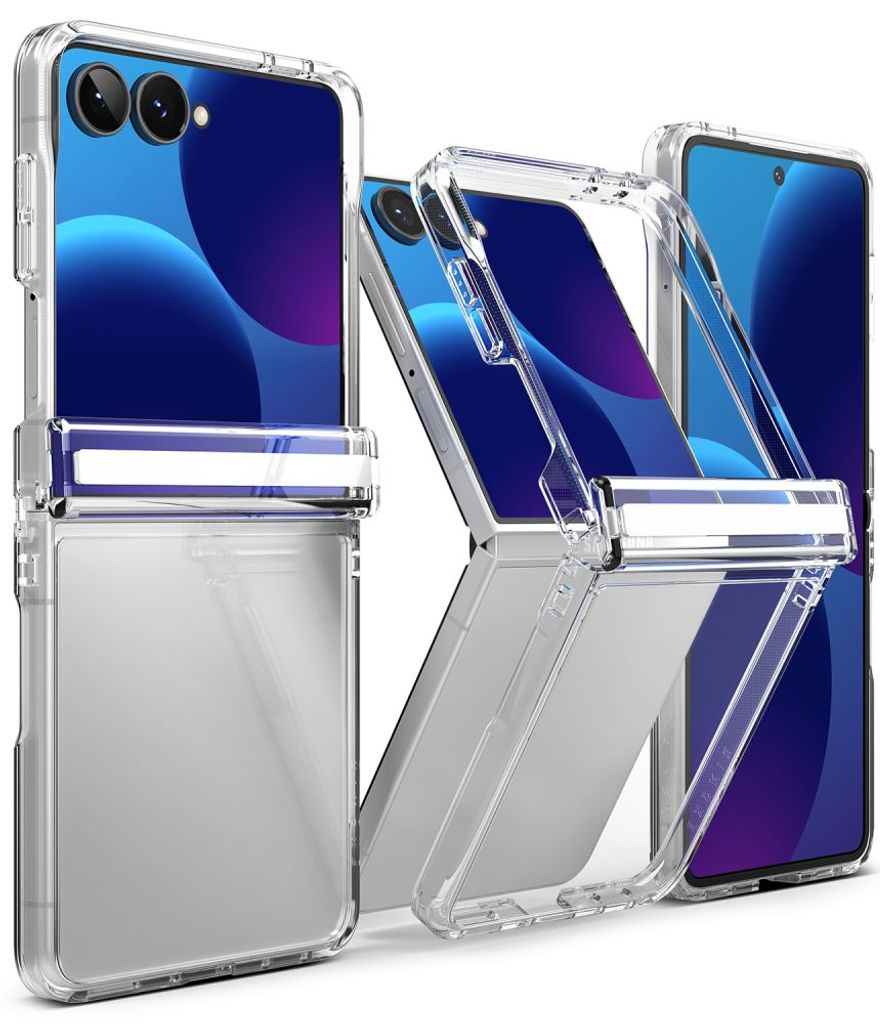 Ringke Fusion Flap Cover til Samsung Galaxy Z Flip 8 - Gennemsigtig