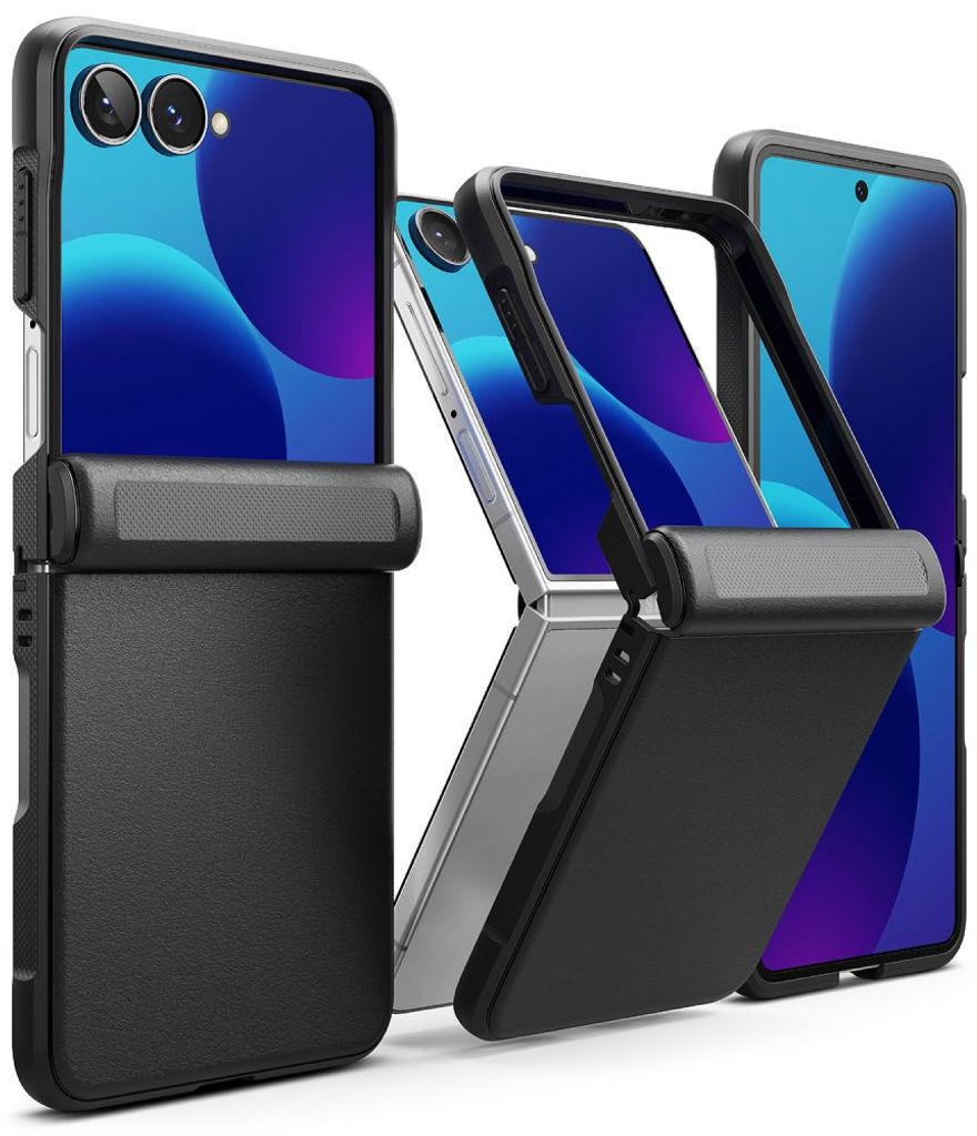 Ringke Onyx Flap Cover til Samsung Galaxy Z Flip 8 - Sort