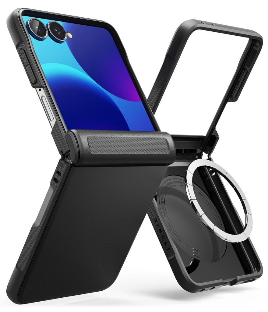 Ringke Onyx Flap Magsafe Cover til Samsung Galaxy Z Flip 8 - Sort