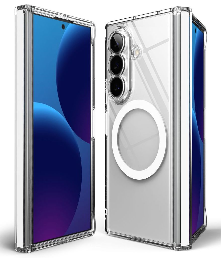 Ringke Fusion Flap MagSafe Cover til Samsung Galaxy Z Fold 8 Ultra - Gennemsigtig