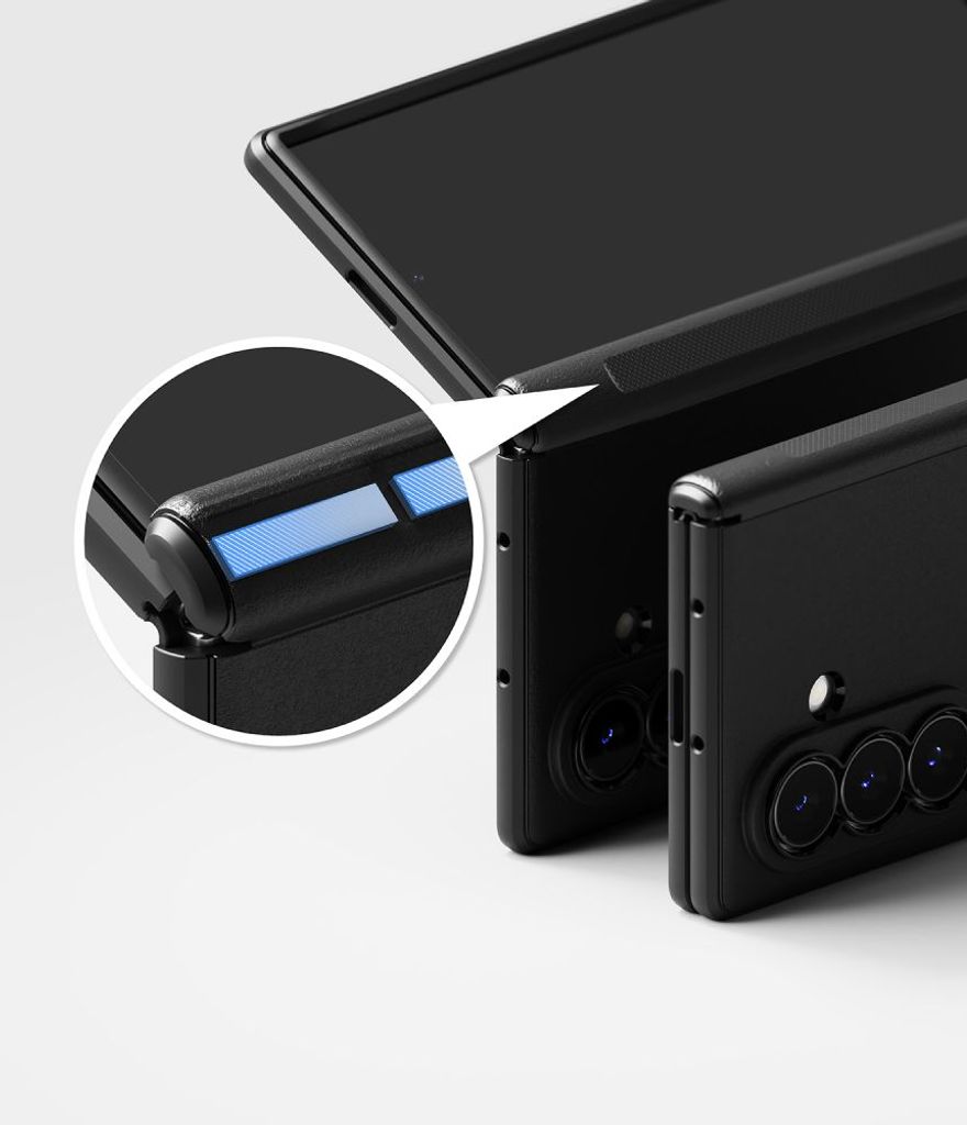 Ringke Onyx Flap Magsafe Cover til Samsung Galaxy Z Fold 8 Ultra - Sort