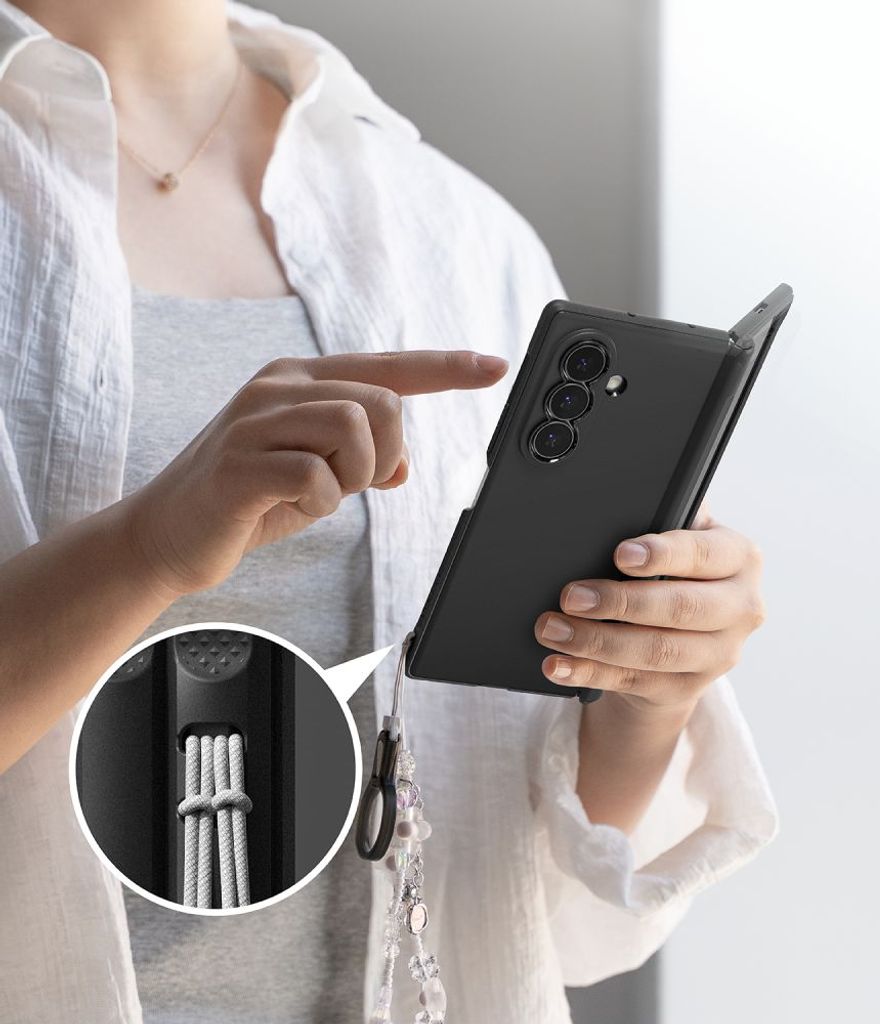 Ringke Onyx Flap Magsafe Cover til Samsung Galaxy Z Fold 8 Ultra - Sort