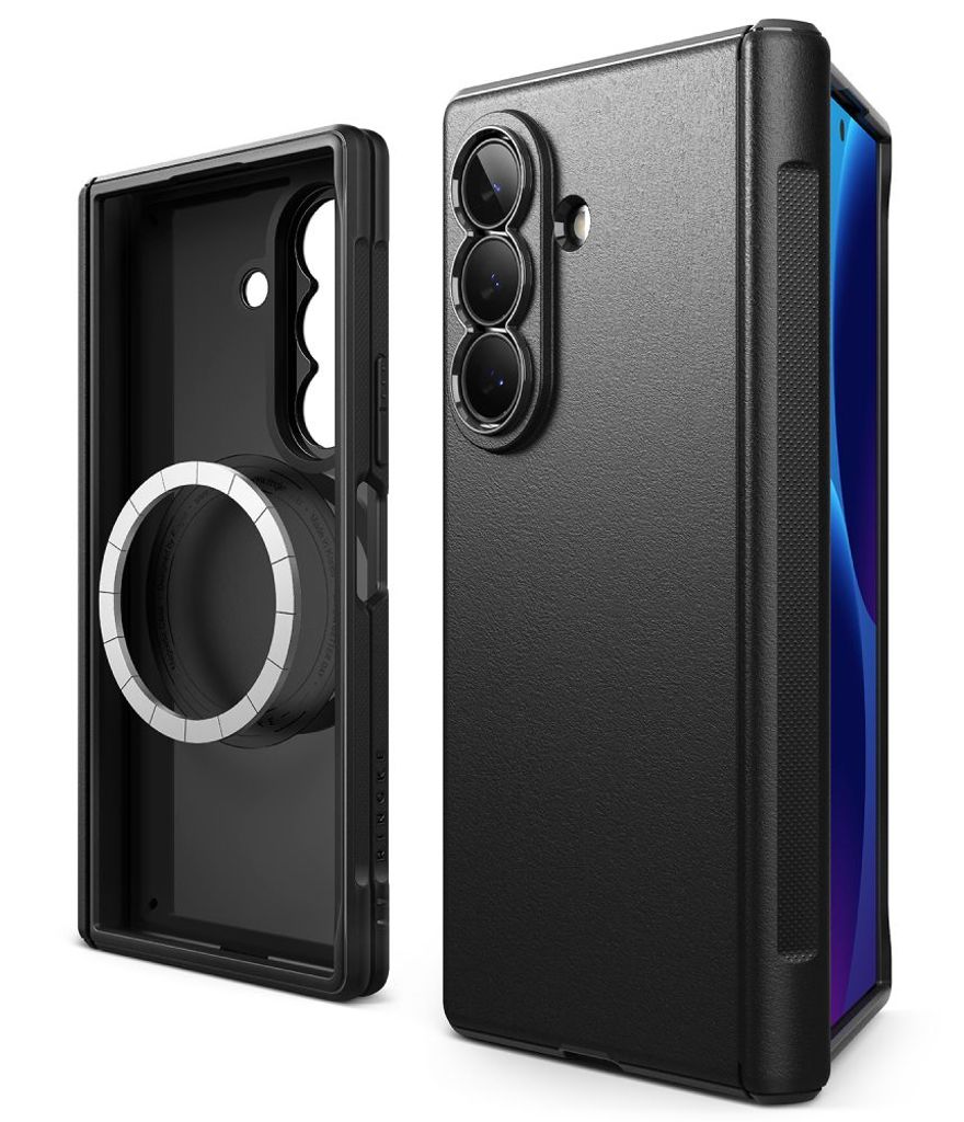 Ringke Onyx Flap Magsafe Cover til Samsung Galaxy Z Fold 8 Ultra - Sort