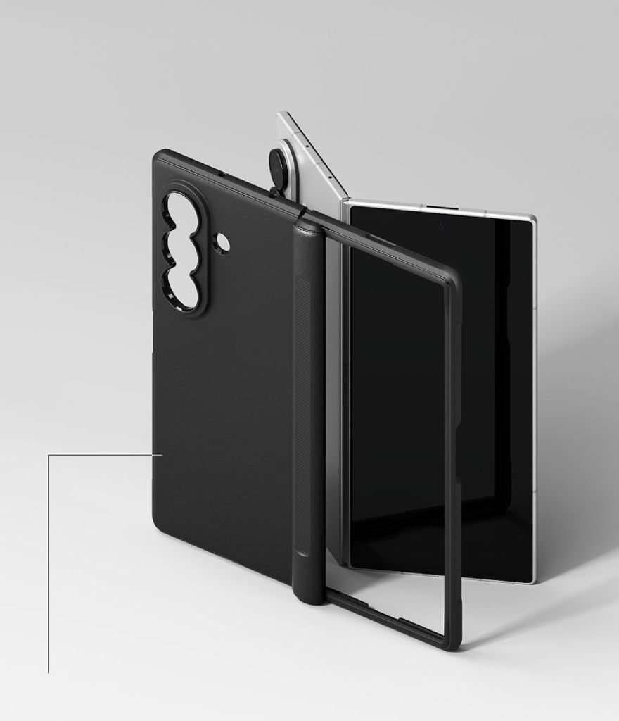 Ringke Onyx Flap Magsafe Cover til Samsung Galaxy Z Fold 8 Ultra - Sort