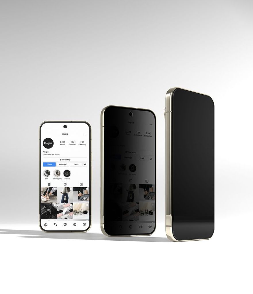 Ringke Easy Slide Privacy Skærmbeskyttelse til Google Pixel 9 Pro / 10 Pro / 11 Pro