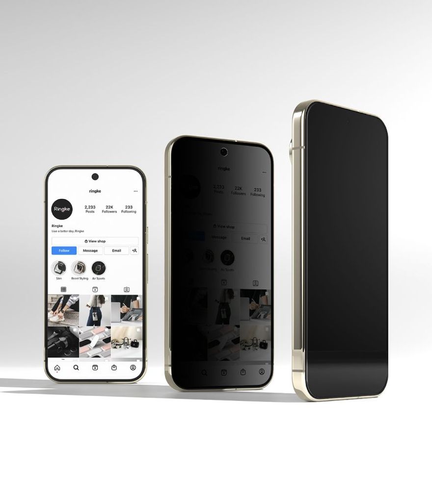 Ringke Easy Slide Privacy -näytönsuoja Google Pixel 9 Pro XL / 10 Pro XL / 11 Pro XL:lle