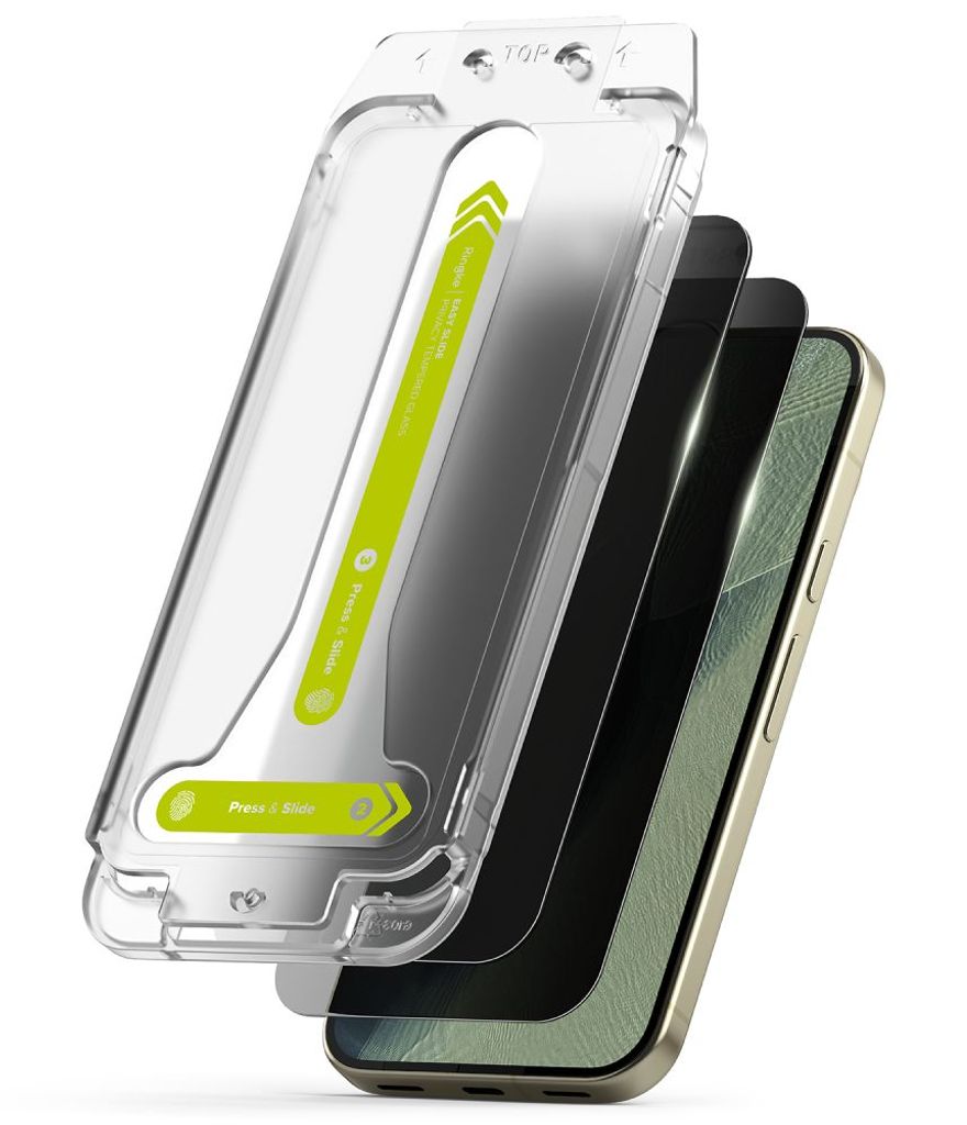 Ringke Easy Slide Privacy -näytönsuoja Google Pixel 9 Pro XL / 10 Pro XL / 11 Pro XL:lle