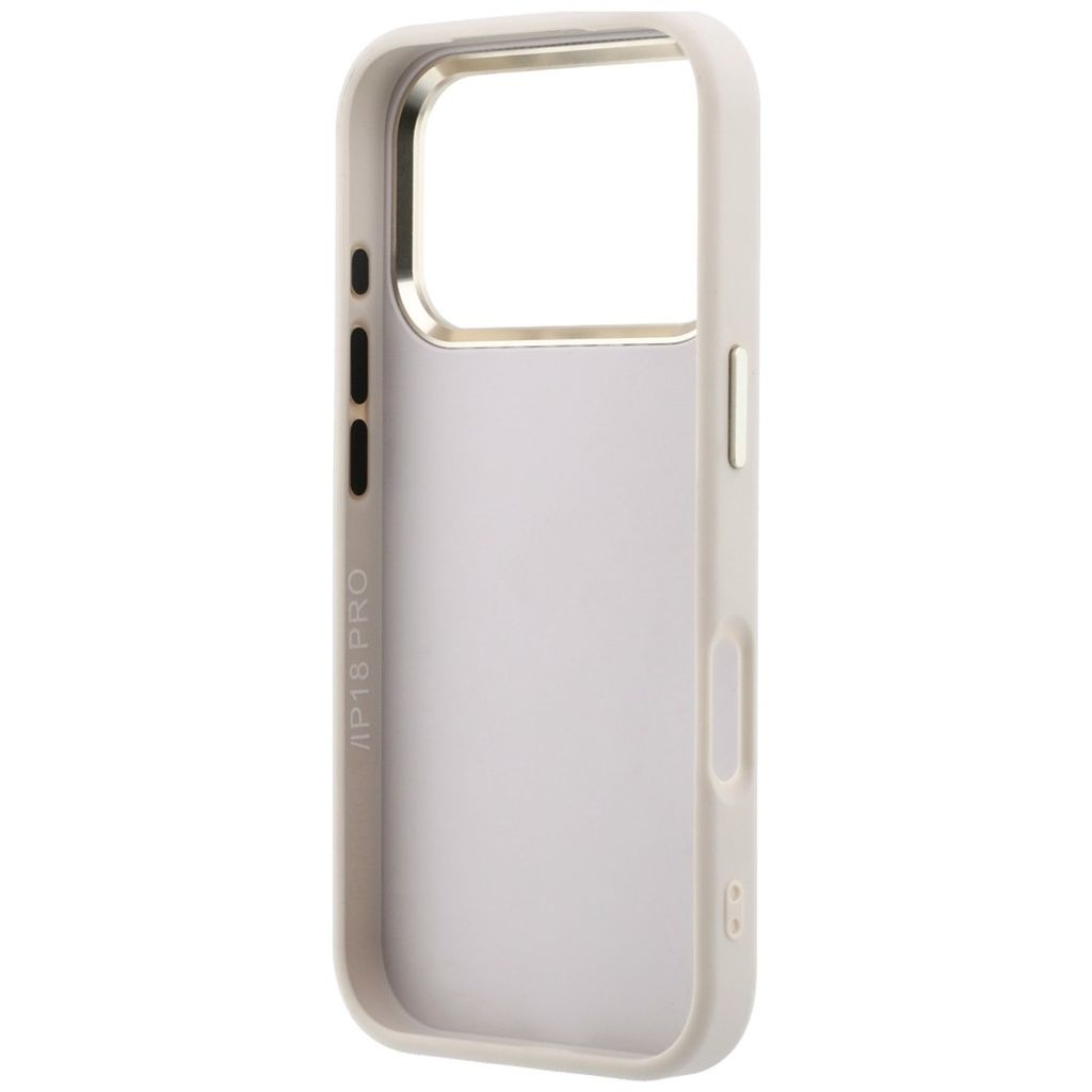 Guess 4G Big Resin Logo -kuori  iPhone 17 Pro/18 Pro:lle - Vaaleanpunainen