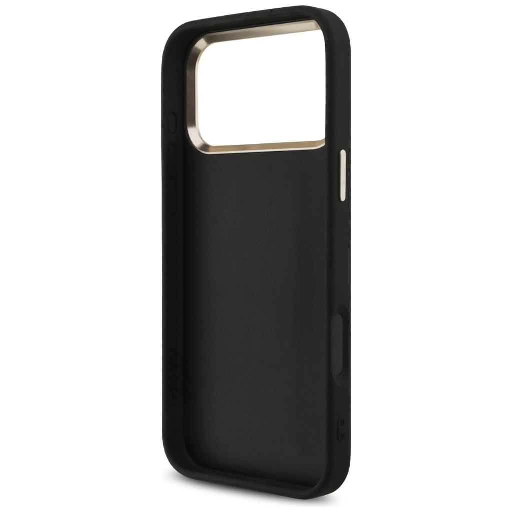 Guess 4G Big Classic Logo -kuori iPhone 17 Pro Max/18 Pro Max:lle - Musta/kulta