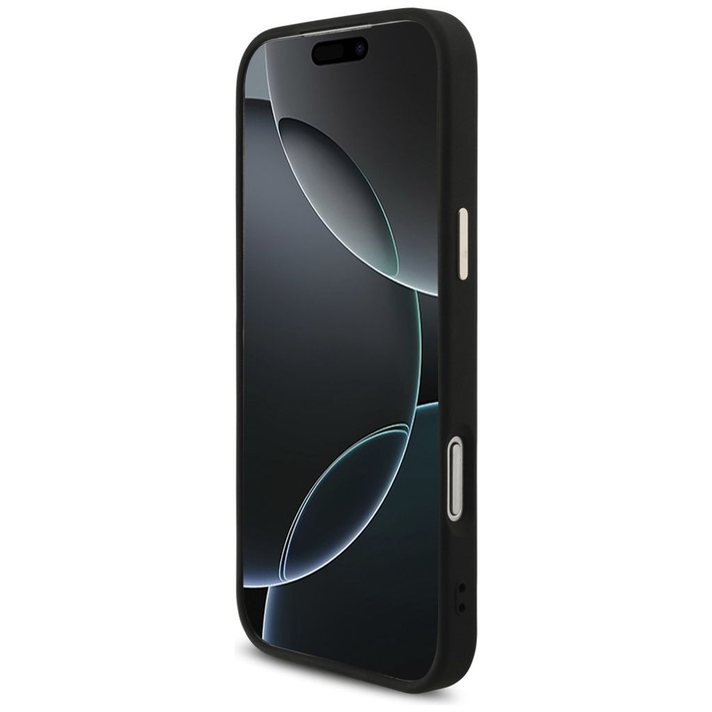 Guess 4G Big Classic Logo -kuori iPhone 17 Pro Max/18 Pro Max:lle - Musta/kulta