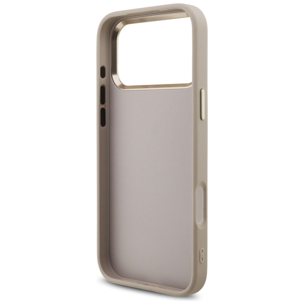 Guess 4G Big Classic Logo -kuori iPhone 17 Pro Max/18 Pro Max:lle - Ruusu kultaa