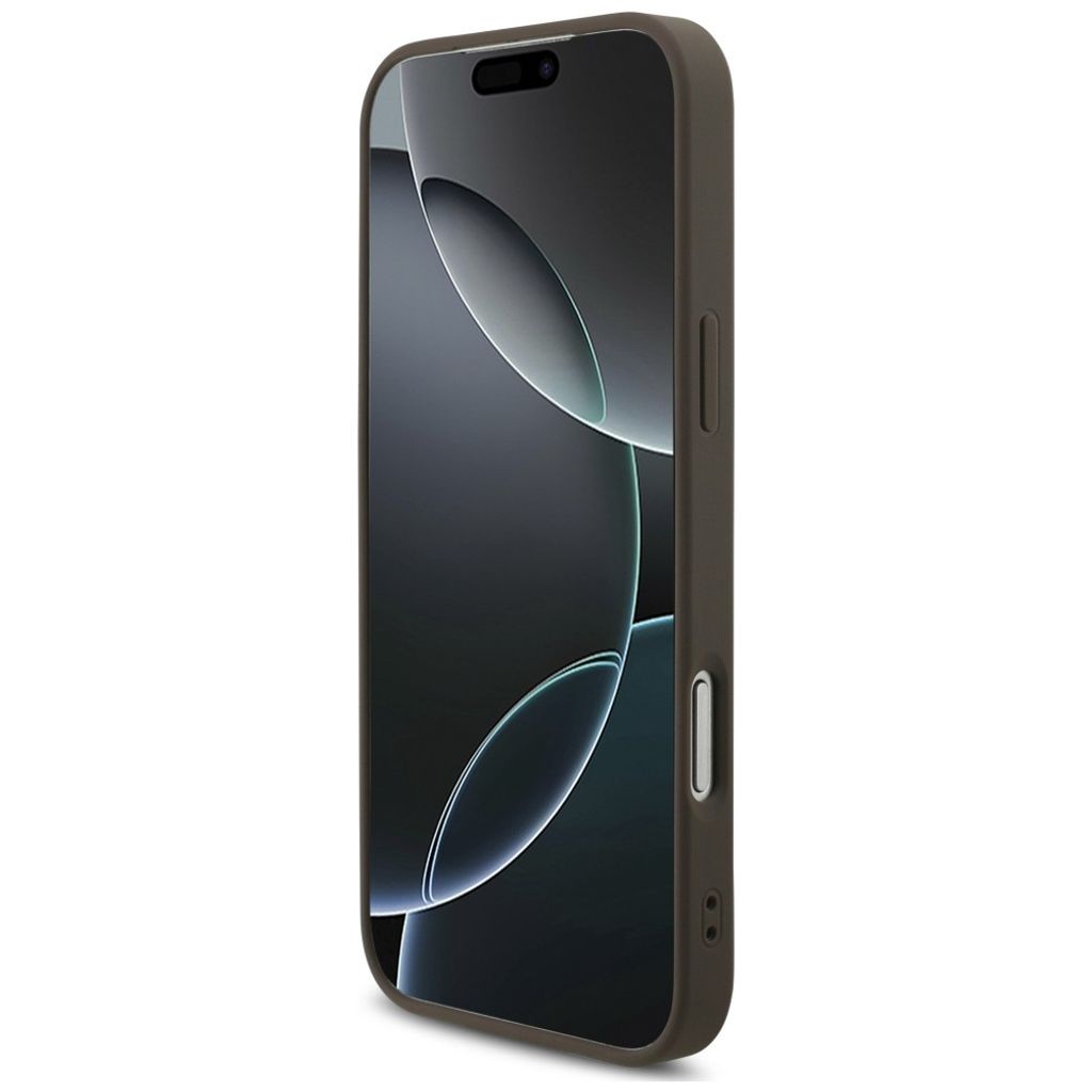 Guess 4G Big Logo -kuori iPhone 17 Pro/18 Pro:lle - Ruskea
