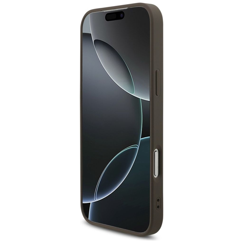 Guess 4G Big Logo -kuori iPhone 17 Pro Max/18 Pro Max:lle - Ruskea