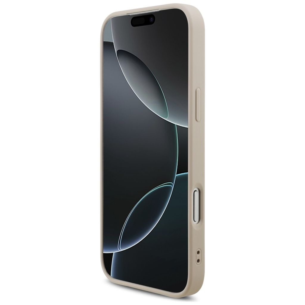 Guess 4G Big Logo -kuori iPhone 17 Pro Max/18 Pro Max:lle - Vaaleanpunainen