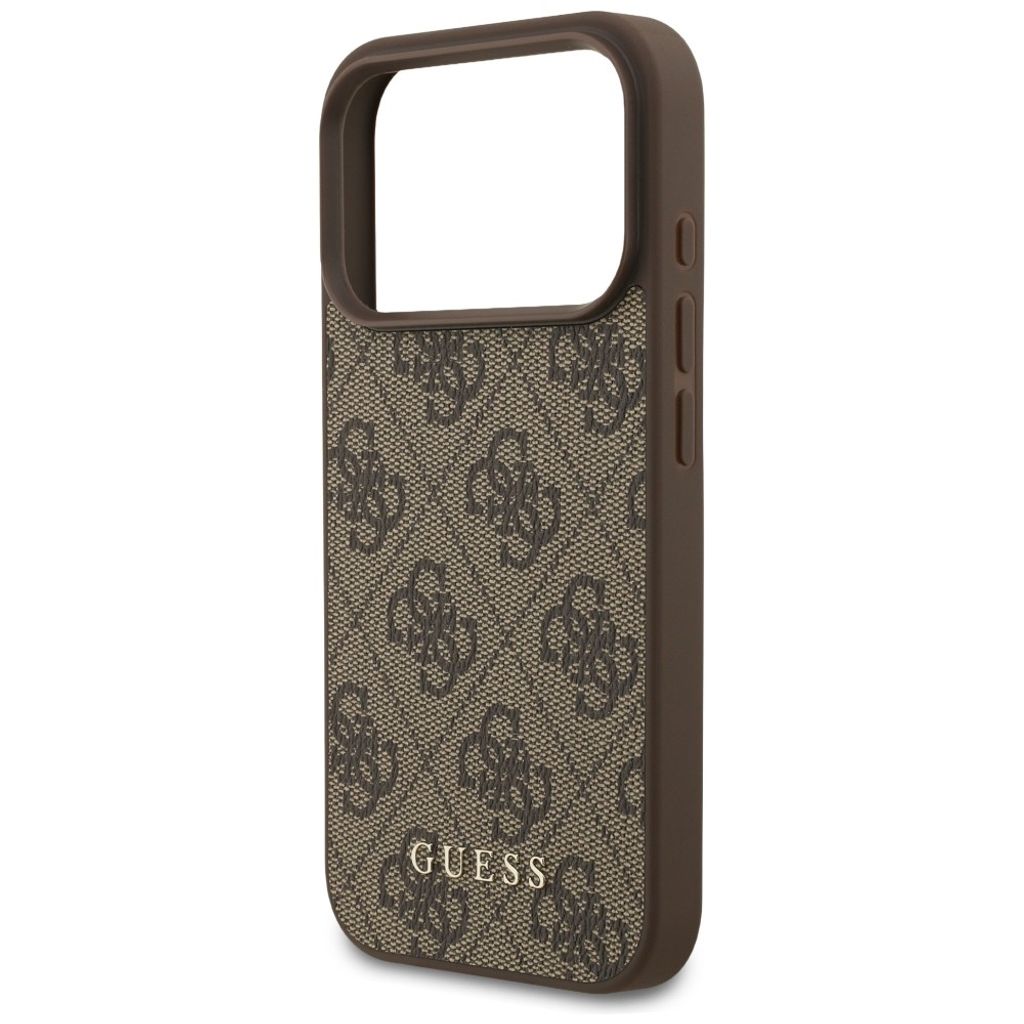 Guess 4G Classic -kuori iPhone 17 Pro/18 Pro:lle - Ruskea
