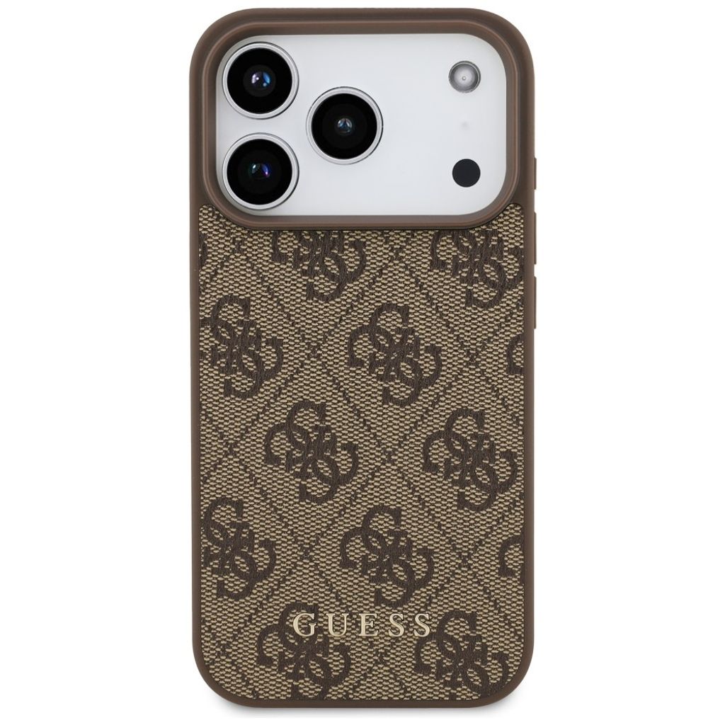 Guess 4G Classic -kuori iPhone 17 Pro/18 Pro:lle - Ruskea