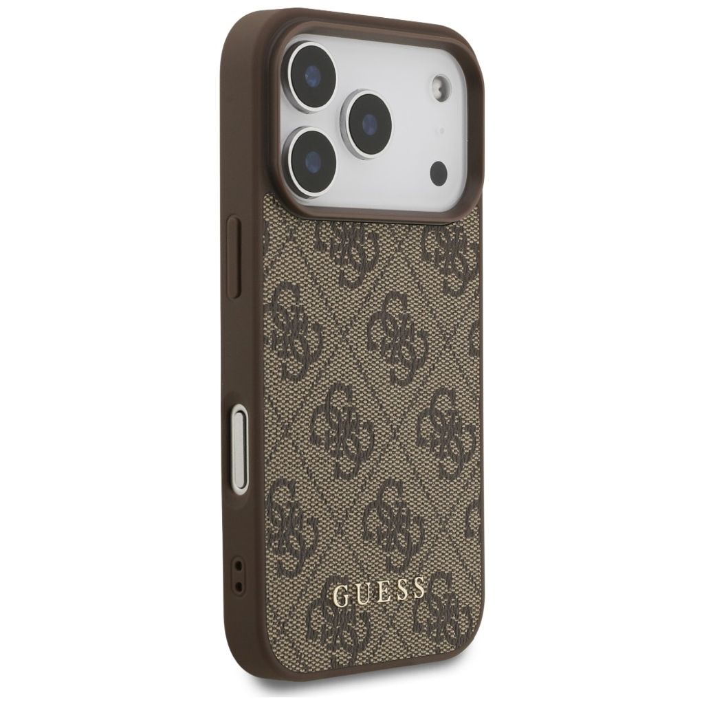 Guess 4G Classic -kuori iPhone 17 Pro/18 Pro:lle - Ruskea