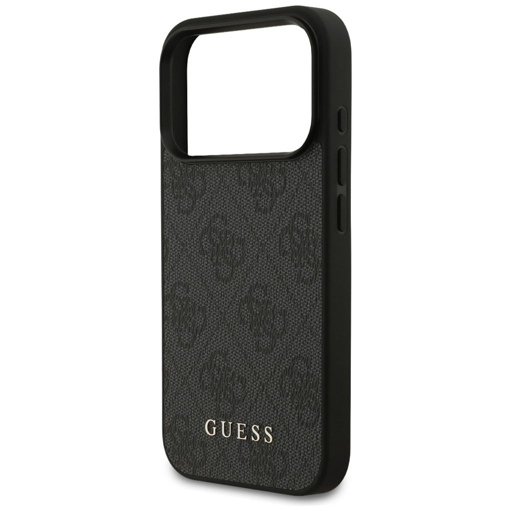 Guess 4G Classic -kuori iPhone 17 Pro/18 Pro:lle - Musta
