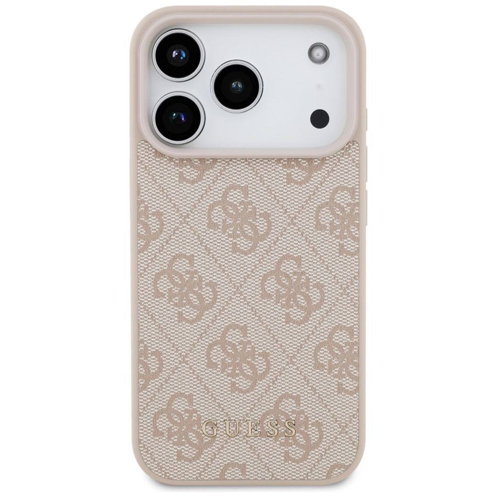 Guess 4G Classic -kuori iPhone 17 Pro/18 Pro:lle - Vaaleanpunainen