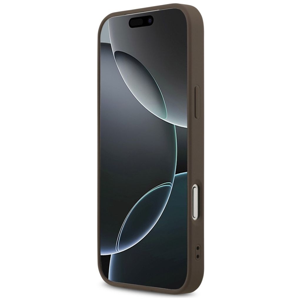 Guess 4G Classic -kuori iPhone 17 Pro Max/18 Pro Max:lle - Ruskea