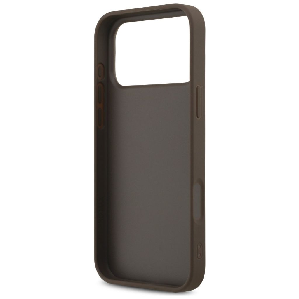 Guess 4G Classic -kuori iPhone 17 Pro Max/18 Pro Max:lle - Ruskea