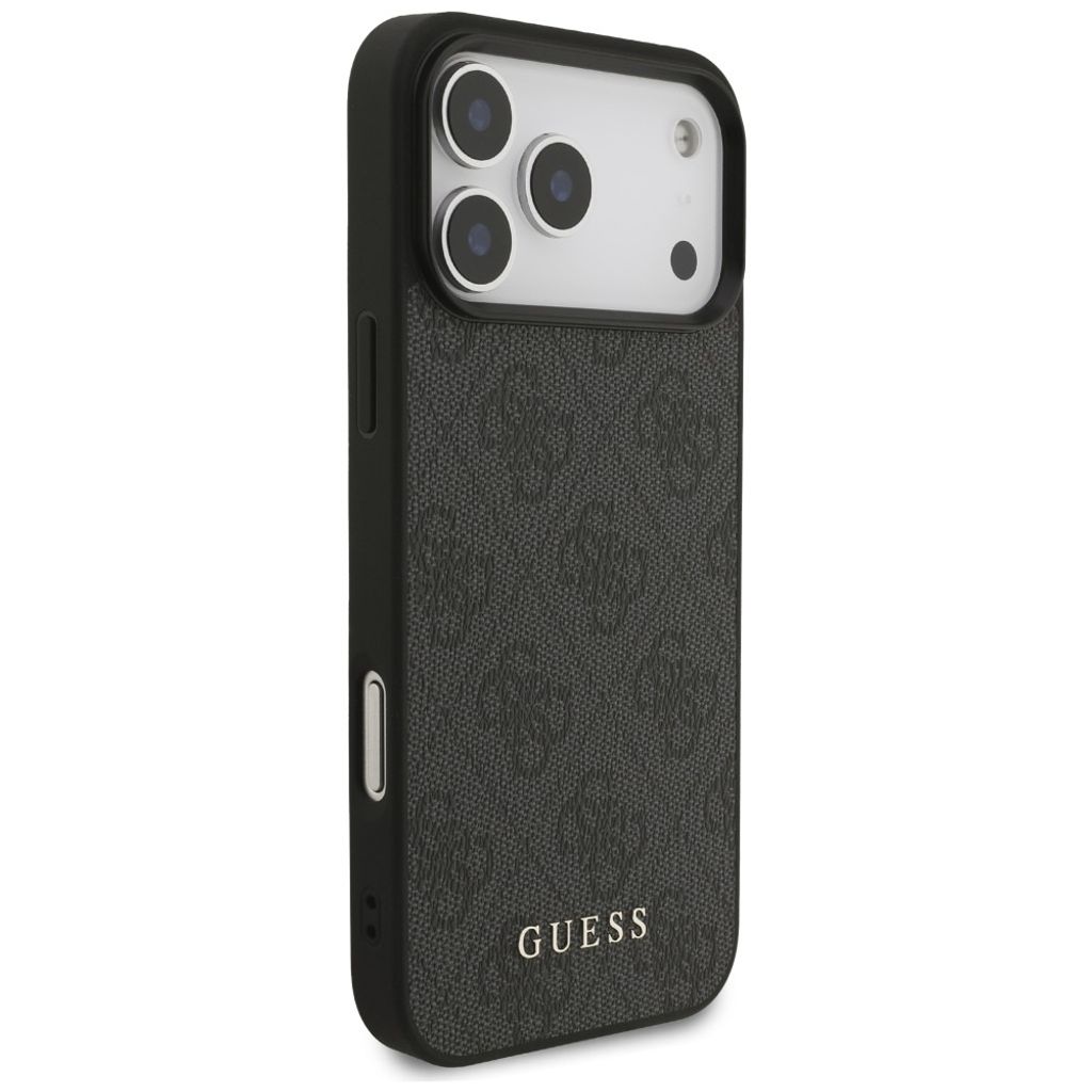 Guess 4G Classic -kuori  iPhone 17 Pro Max/18 Pro Max:lle - Musta