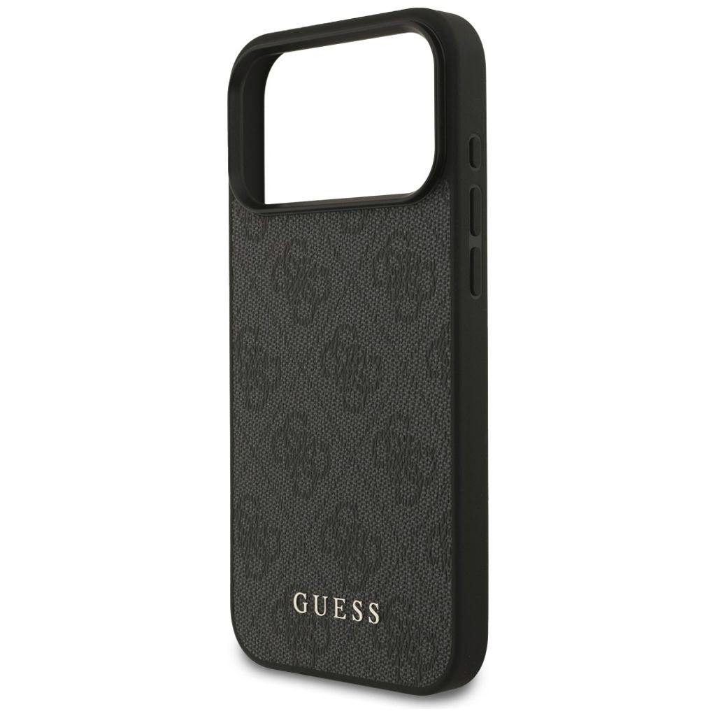 Guess 4G Classic -kuori  iPhone 17 Pro Max/18 Pro Max:lle - Musta