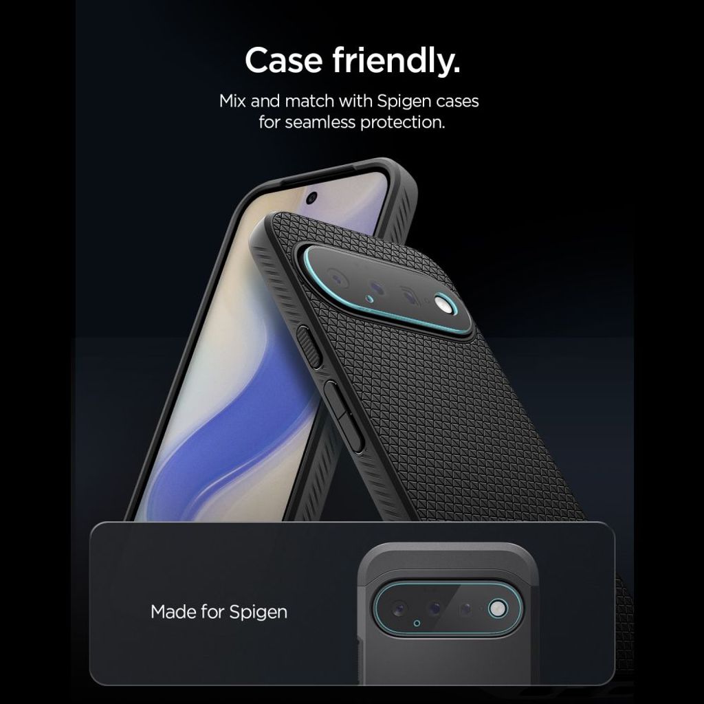Spigen Optik Pro HD Glas.tR EZ Fit Linsebeskyttelse 2-Pak till Google Pixel 11 Pro - Gennemsigtig