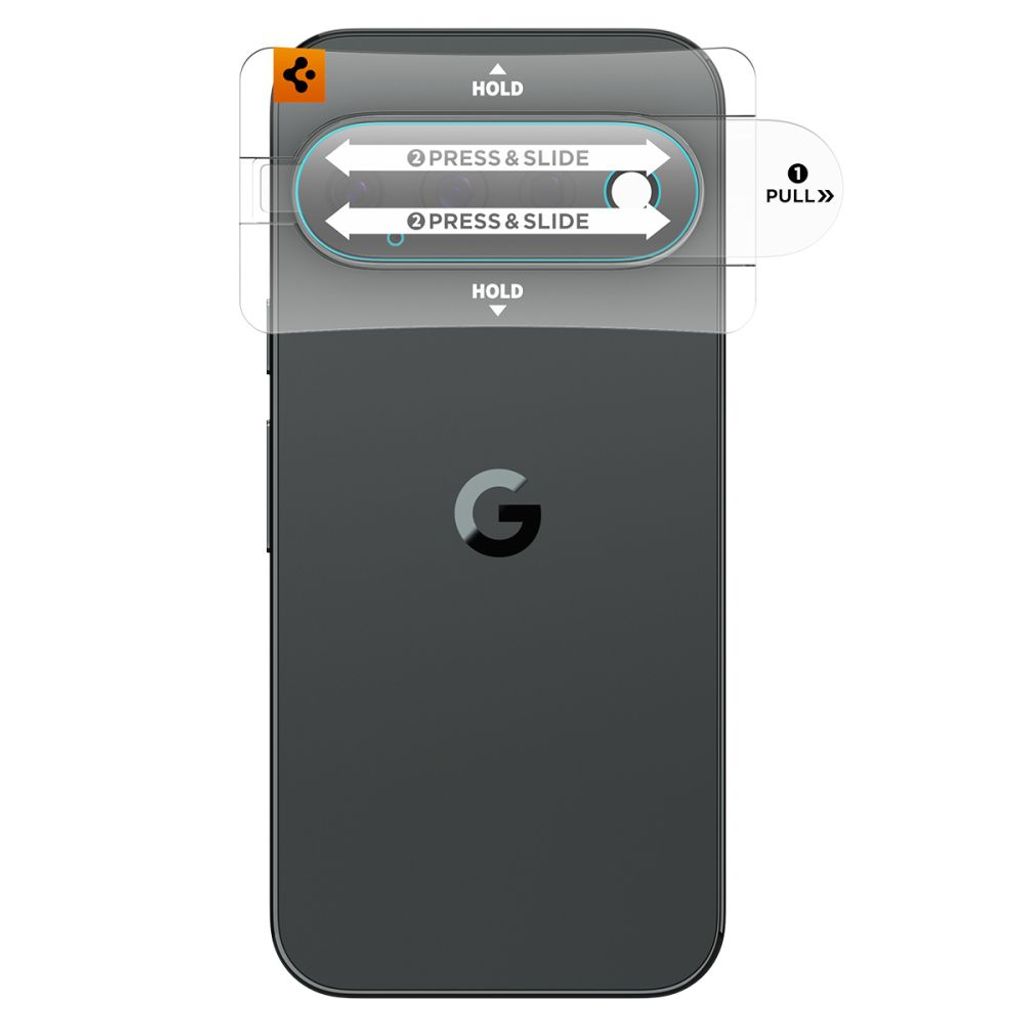 Spigen Optik Pro HD Glas.tR EZ Fit Linsebeskyttelse 2-Pak till Google Pixel 11 Pro - Gennemsigtig