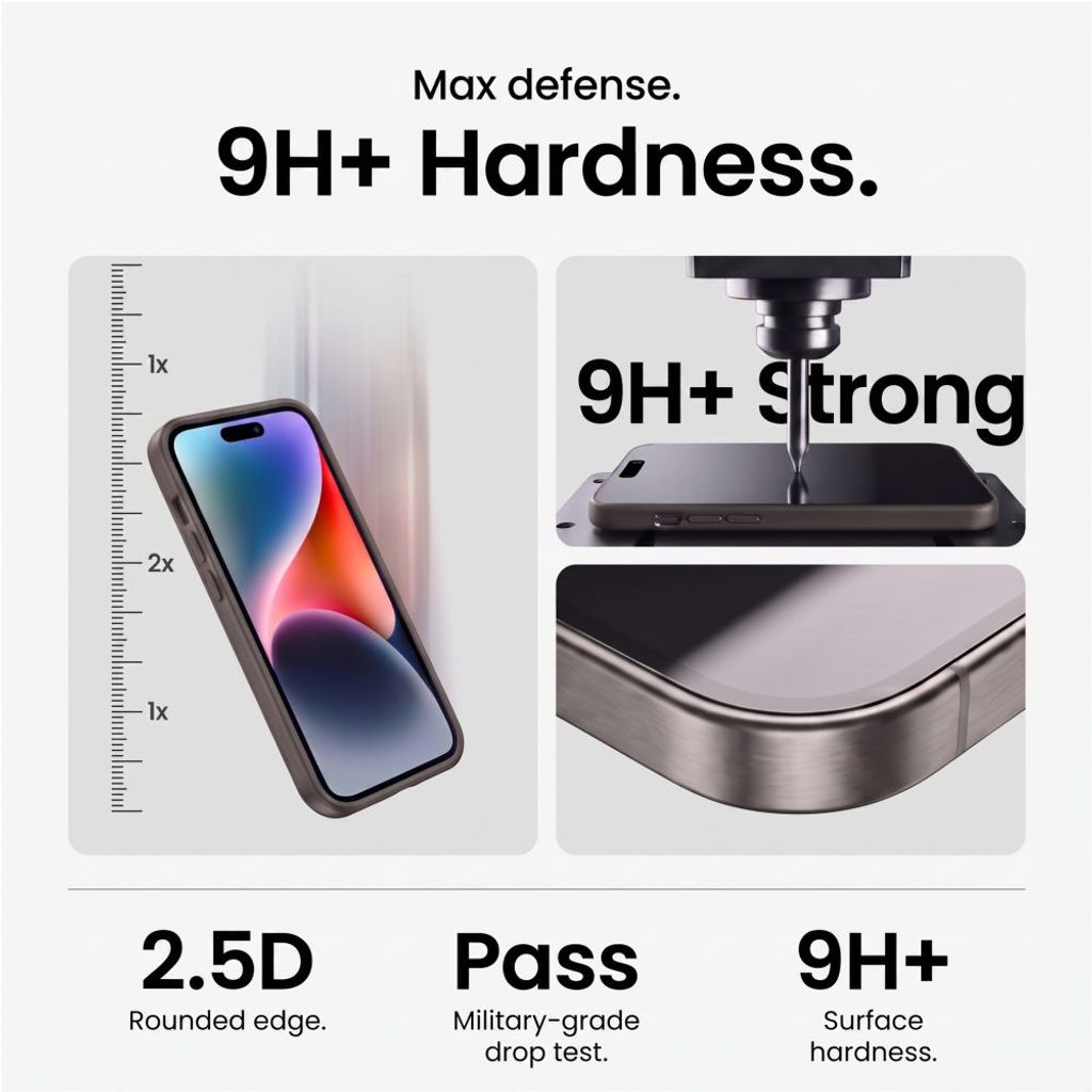Tech-Protect Easy Set+ -Näytön- & Linssinsuoja 3-pakkaus  iPhone 18 Pro Max/17 Pro Max:lle