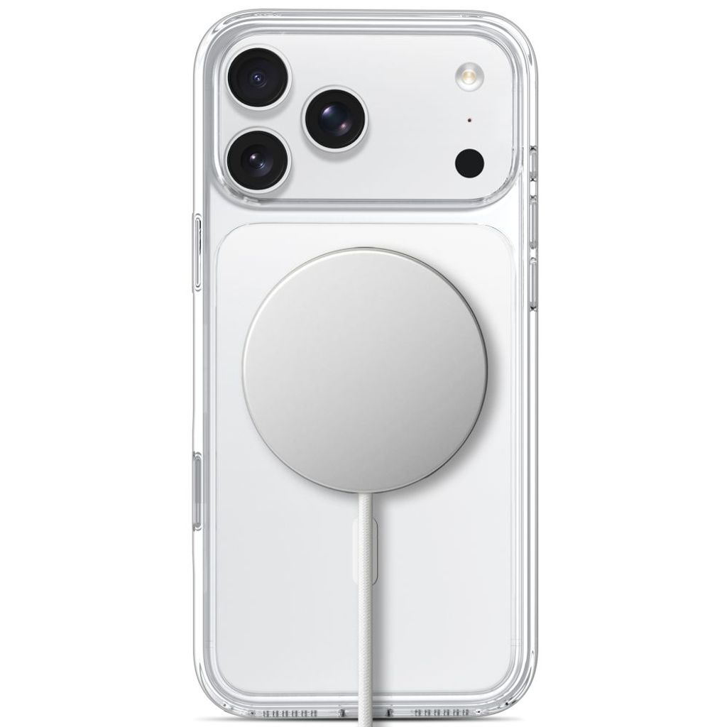 Tech-Protect FlexAir Hybrid CC MagSafe -kuori  iPhone 17 Pro Max/18 Pro Max:lle - Läpinäkyvä